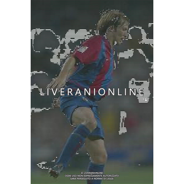 05-09-2002 BARCELLONA- BARCELLONA ATLETICO MADRID NELLA FOTO GAIZKA MAENDIETA AG ALDO LIVERANI SAS