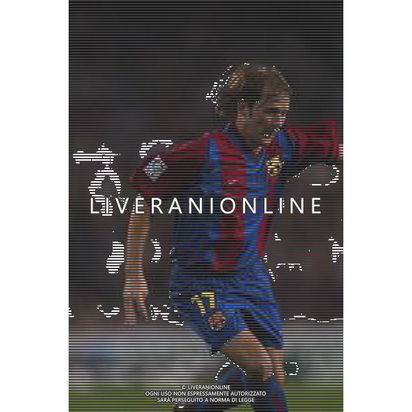 05-09-2002 BARCELLONA- BARCELLONA ATLETICO MADRID NELLA FOTO GAIZKA MAENDIETA AG ALDO LIVERANI SAS