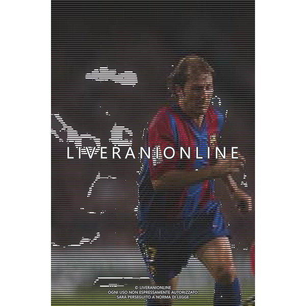 05-09-2002 BARCELLONA- BARCELLONA ATLETICO MADRID NELLA FOTO GAIZKA MAENDIETA AG ALDO LIVERANI SAS