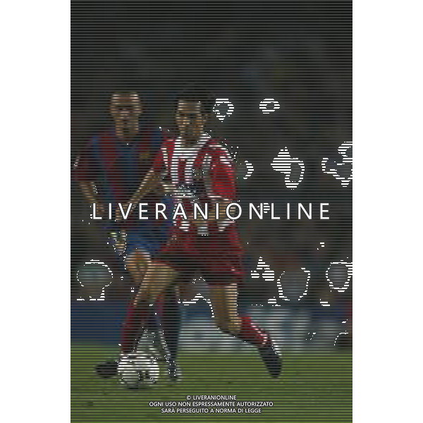 05-09-2002 BARCELLONA- BARCELLONA ATLETICO MADRID NELLA FOTO LUIS GARCIA AG ALDO LIVERANI SAS