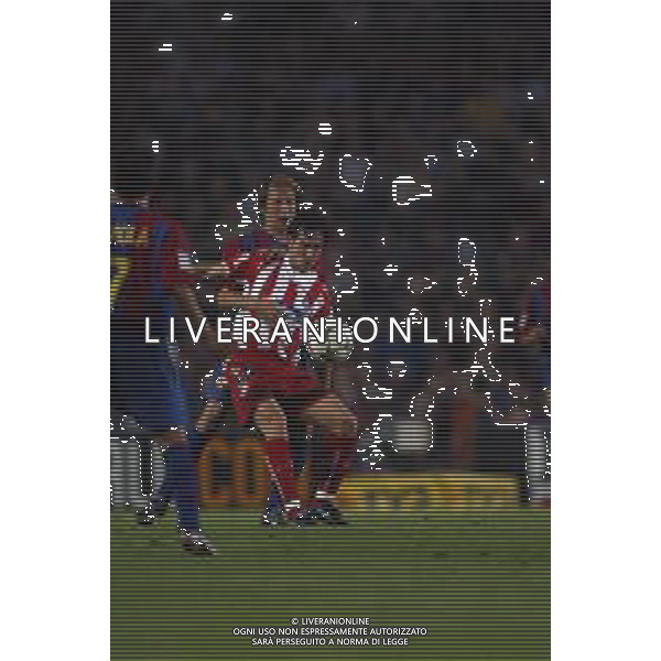 05-09-2002 BARCELLONA- BARCELLONA ATLETICO MADRID NELLA FOTO LUIS GARCIA AG ALDO LIVERANI SAS