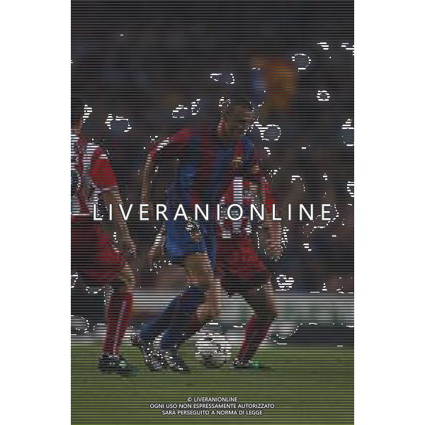 05-09-2002 BARCELLONA- BARCELLONA ATLETICO MADRID NELLA FOTO LUIS ENRIQUE AG ALDO LIVERANI SAS
