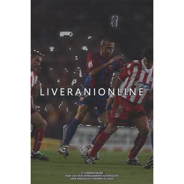 05-09-2002 BARCELLONA- BARCELLONA ATLETICO MADRID NELLA FOTO LUIS ENRIQUE AG ALDO LIVERANI SAS