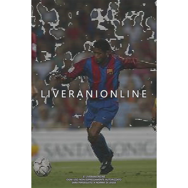 05-09-2002 BARCELLONA- BARCELLONA ATLETICO MADRID NELLA FOTO PATRICK KLUIVERT AG ALDO LIVERANI SAS
