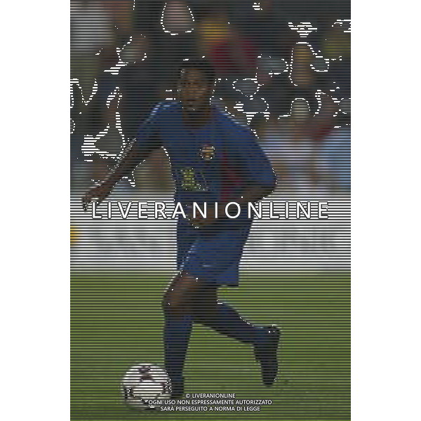 05-09-2002 BARCELLONA- BARCELLONA ATLETICO MADRID NELLA FOTO PATRICK KLUIVERT AG ALDO LIVERANI SAS