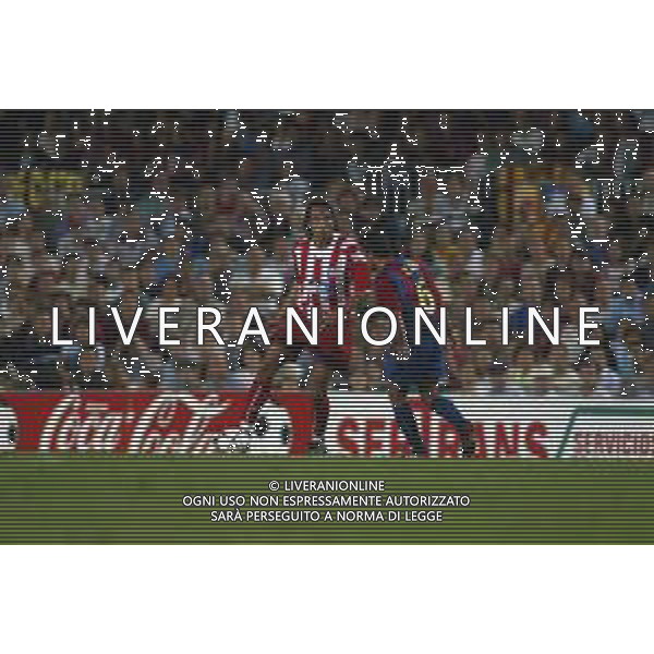 05-09-2002 BARCELLONA- BARCELLONA ATLETICO MADRID NELLA FOTO JOSE MARI AG ALDO LIVERANI SAS