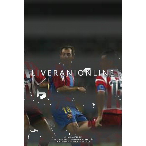 05-09-2002 BARCELLONA- BARCELLONA ATLETICO MADRID NELLA FOTO GABRI AG ALDO LIVERANI SAS