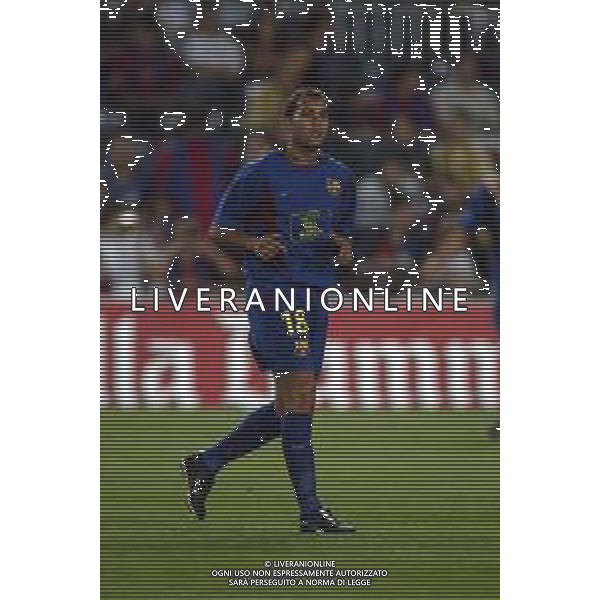 05-09-2002 BARCELLONA- BARCELLONA ATLETICO MADRID NELLA FOTO GABRI AG ALDO LIVERANI SAS
