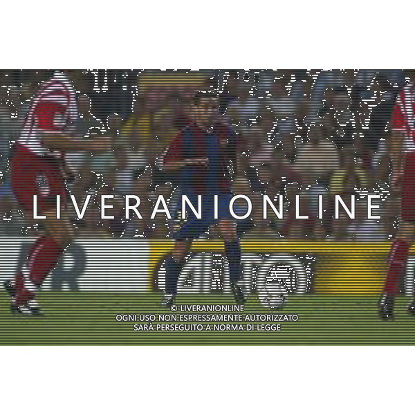 05-09-2002 BARCELLONA- BARCELLONA ATLETICO MADRID NELLA FOTO FERNANDO AG ALDO LIVERANI SAS