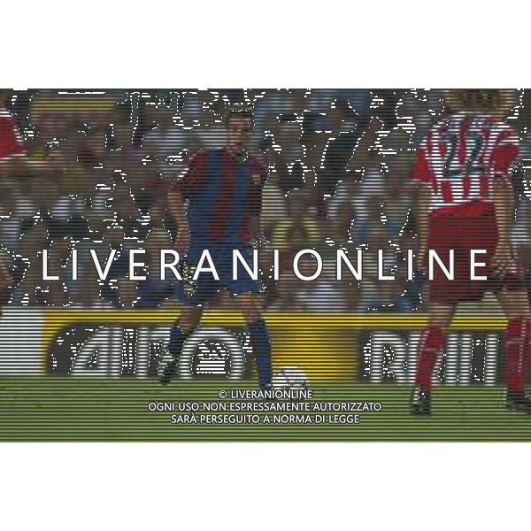 05-09-2002 BARCELLONA- BARCELLONA ATLETICO MADRID NELLA FOTO FERNANDO AG ALDO LIVERANI SAS
