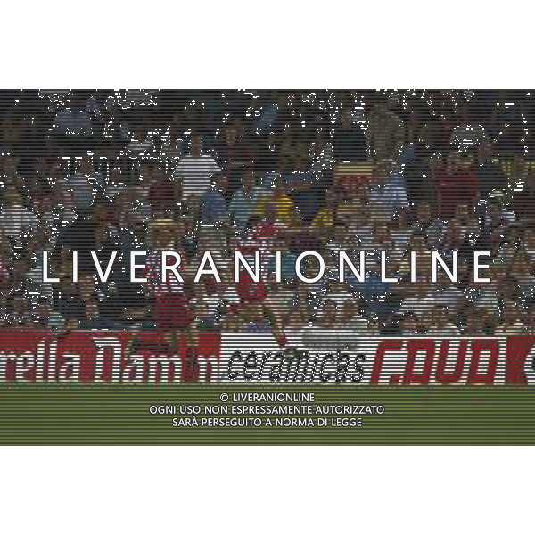 05-09-2002 BARCELLONA- BARCELLONA ATLETICO MADRID NELLA FOTO ESULTANZA CORREA DOPO IL GOAL AG ALDO LIVERANI SAS