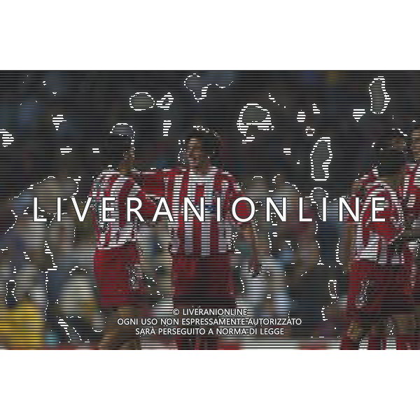 05-09-2002 BARCELLONA- BARCELLONA ATLETICO MADRID NELLA FOTO DEMETRIO ALBERTINI AG ALDO LIVERANI SAS