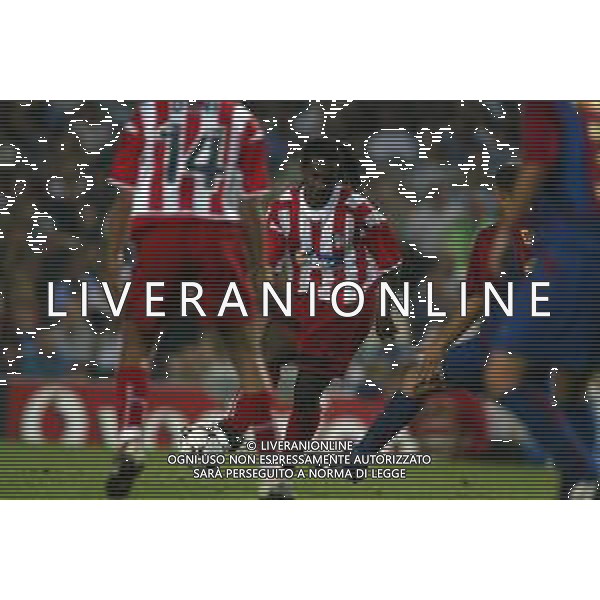 05-09-2002 BARCELLONA- BARCELLONA ATLETICO MADRID NELLA FOTO EMERSON AG ALDO LIVERANI SAS