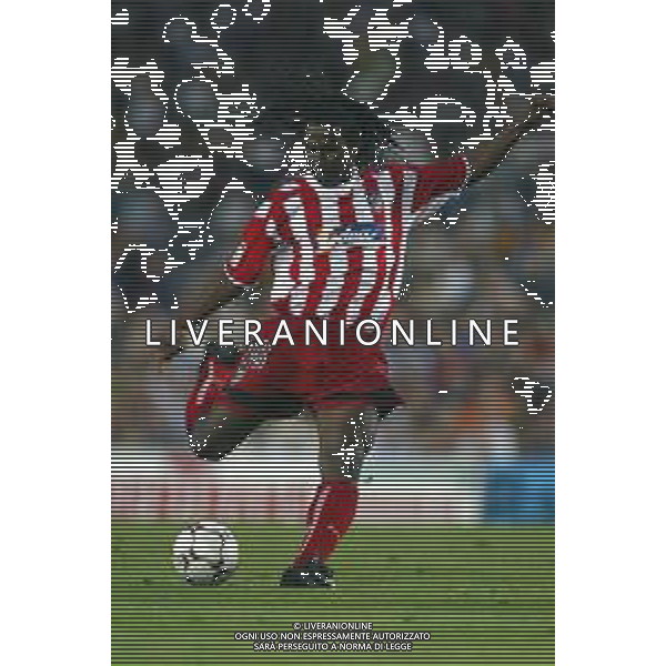 05-09-2002 BARCELLONA- BARCELLONA ATLETICO MADRID NELLA FOTO EMERSON AG ALDO LIVERANI SAS