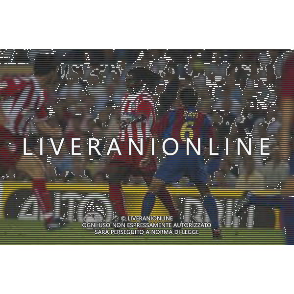 05-09-2002 BARCELLONA- BARCELLONA ATLETICO MADRID NELLA FOTO EMERSON AG ALDO LIVERANI SAS