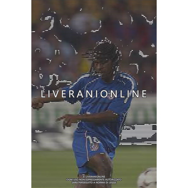 05-09-2002 BARCELLONA- BARCELLONA ATLETICO MADRID NELLA FOTO EMERSON AG ALDO LIVERANI SAS
