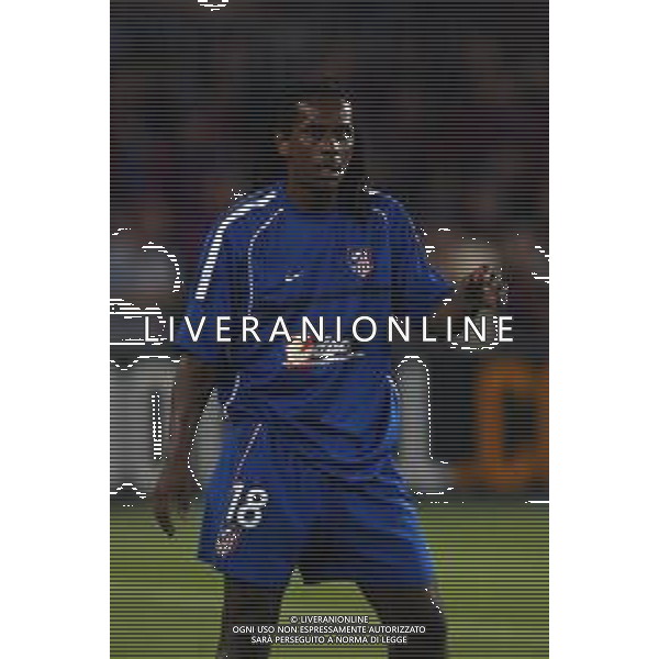 05-09-2002 BARCELLONA- BARCELLONA ATLETICO MADRID NELLA FOTO EMERSON AG ALDO LIVERANI SAS