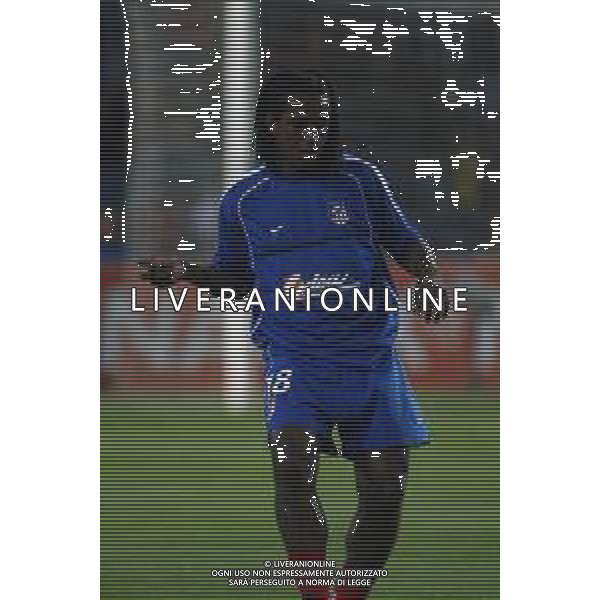05-09-2002 BARCELLONA- BARCELLONA ATLETICO MADRID NELLA FOTO EMERSON AG ALDO LIVERANI SAS