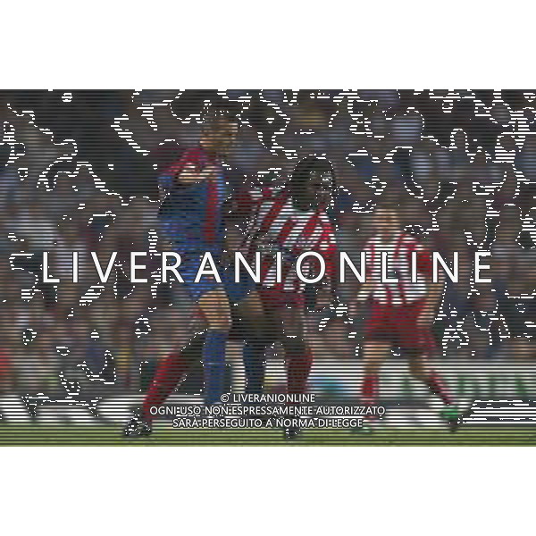 05-09-2002 BARCELLONA- BARCELLONA ATLETICO MADRID NELLA FOTO EMERSON.PHILLIP COCU AG ALDO LIVERANI SAS