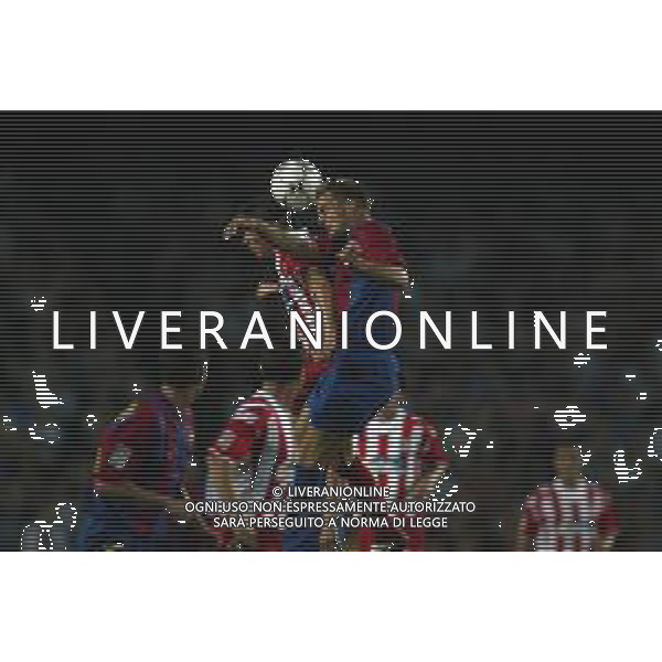 05-09-2002 BARCELLONA- BARCELLONA ATLETICO MADRID NELLA FOTO FRANK DE BOER AG ALDO LIVERANI SAS