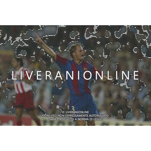 05-09-2002 BARCELLONA- BARCELLONA ATLETICO MADRID NELLA FOTO FRANK DE BOER AG ALDO LIVERANI SAS