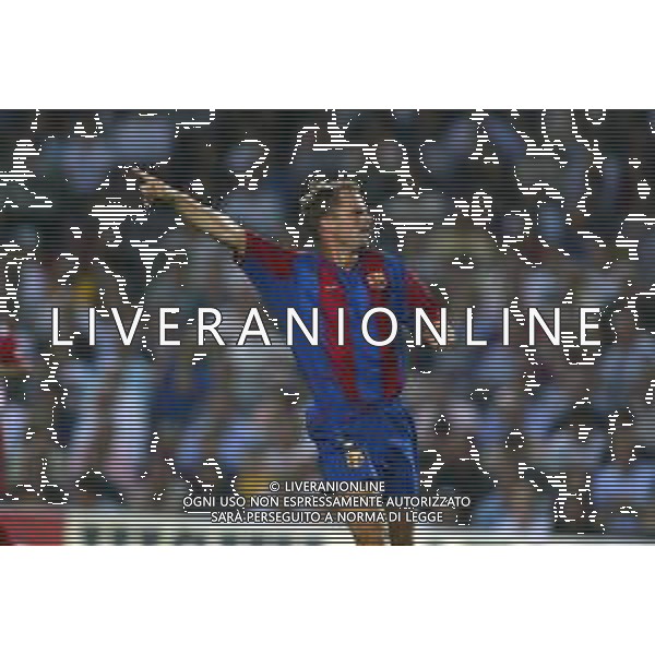 05-09-2002 BARCELLONA- BARCELLONA ATLETICO MADRID NELLA FOTO FRANK DE BOER AG ALDO LIVERANI SAS