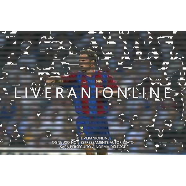 05-09-2002 BARCELLONA- BARCELLONA ATLETICO MADRID NELLA FOTO FRANK DE BOER AG ALDO LIVERANI SAS