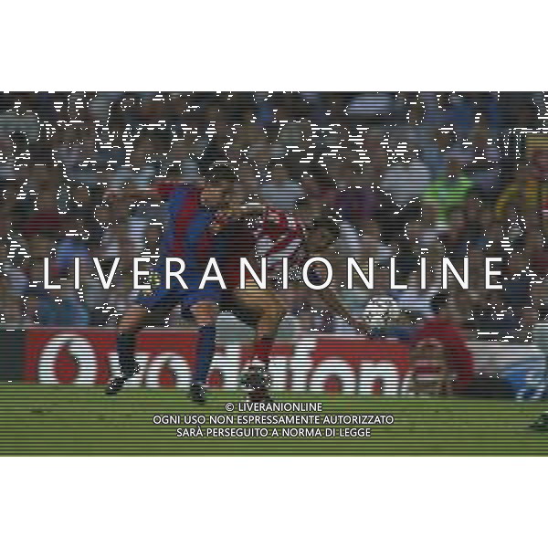 05-09-2002 BARCELLONA- BARCELLONA ATLETICO MADRID NELLA FOTO CORREA-FERNANDO AG ALDO LIVERANI SAS