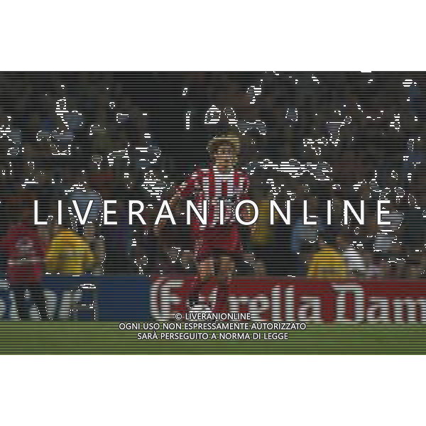 05-09-2002 BARCELLONA- BARCELLONA ATLETICO MADRID NELLA FOTO FABRICIO COLOCCINI AG ALDO LIVERANI SAS
