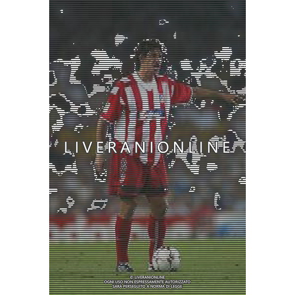 05-09-2002 BARCELLONA- BARCELLONA ATLETICO MADRID NELLA FOTO DEMETRIO ALBERTINI AG ALDO LIVERANI SAS