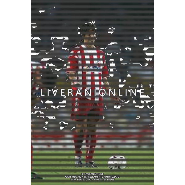05-09-2002 BARCELLONA- BARCELLONA ATLETICO MADRID NELLA FOTO DEMETRIO ALBERTINI AG ALDO LIVERANI SAS