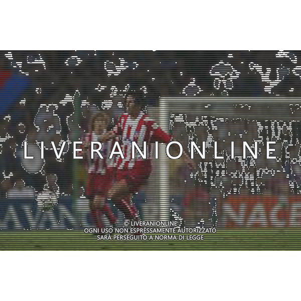 05-09-2002 BARCELLONA- BARCELLONA ATLETICO MADRID NELLA FOTO DEMETRIO ALBERTINI AG ALDO LIVERANI SAS