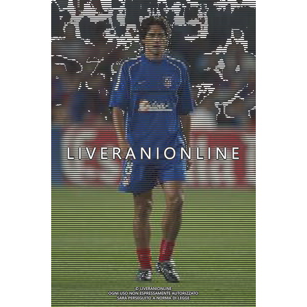 05-09-2002 BARCELLONA- BARCELLONA ATLETICO MADRID NELLA FOTO DEMETRIO ALBERTINI AG ALDO LIVERANI SAS