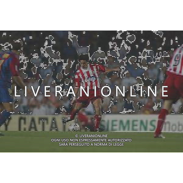 05-09-2002 BARCELLONA- BARCELLONA ATLETICO MADRID NELLA FOTO DEMETRIO ALBERTINI AG ALDO LIVERANI SAS
