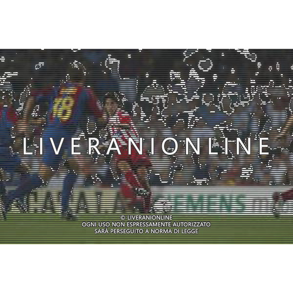 05-09-2002 BARCELLONA- BARCELLONA ATLETICO MADRID NELLA FOTO DEMETRIO ALBERTINI AG ALDO LIVERANI SAS