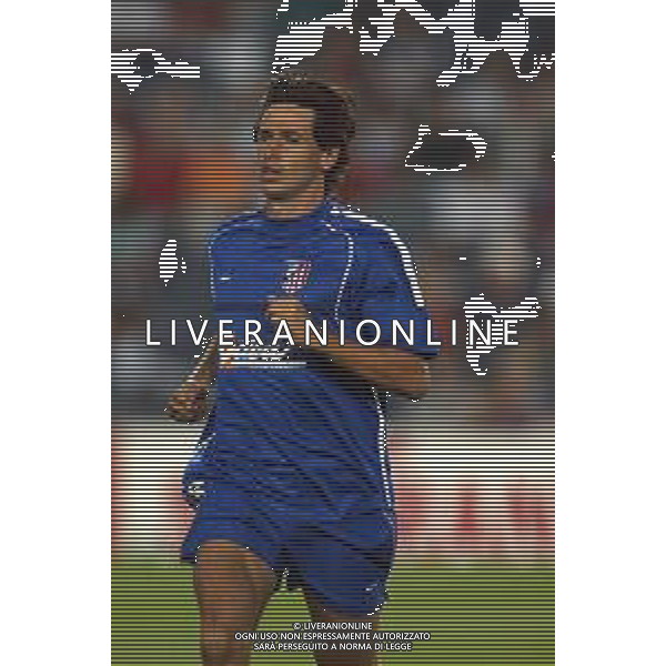 05-09-2002 BARCELLONA- BARCELLONA ATLETICO MADRID NELLA FOTO DEMETRIO ALBERTINI AG ALDO LIVERANI SAS