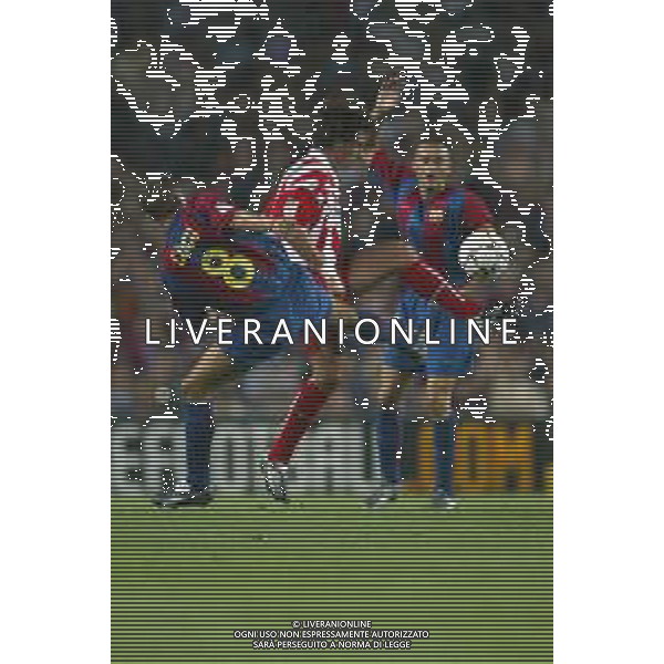 05-09-2002 BARCELLONA- BARCELLONA ATLETICO MADRID NELLA FOTO DEMETRIO ALBERTINI AG ALDO LIVERANI SAS