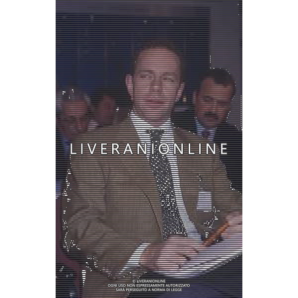 RETROSPETTIVA ENRICO MANTOVANI PRESIDENTE SAMPDORIA CALCIO NELLA FOTO MANTOVANI ENRICO PRESIDENTE SAMPDORIA CALCIO AG ALDO LIVERANI SAS
