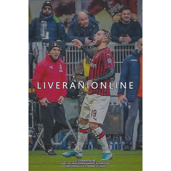 Theo Hernandez of AC Milan during italian soccer Serie A season 2019/20 of AC Milan - Photo credit Fabrizio Carabelli /LMEDIA / AGENZIA ALDO LIVERANI SAS
