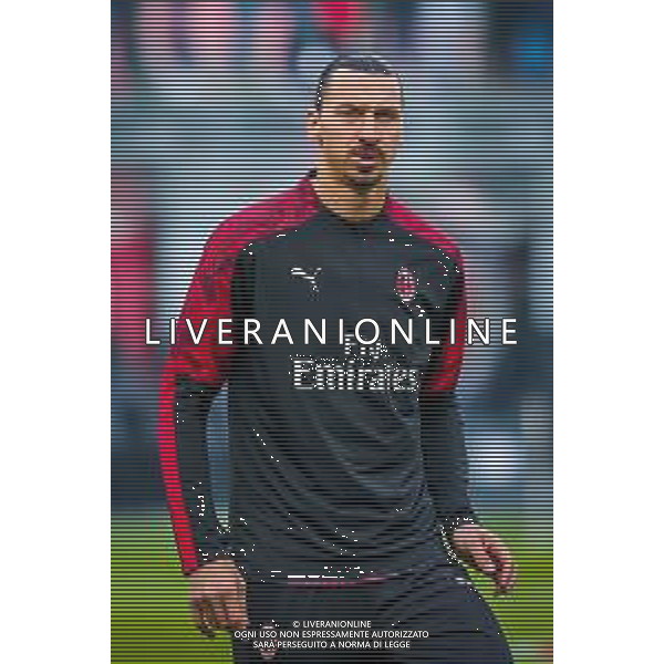 Zlatan Ibrahimovic of AC Milan during italian soccer Serie A season 2019/20 of AC Milan - Photo credit Fabrizio Carabelli /LMEDIA / AGENZIA ALDO LIVERANI SAS