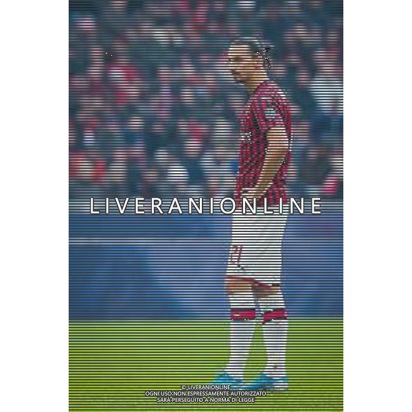 Zlatan Ibrahimovic of AC Milan during italian soccer Serie A season 2019/20 of AC Milan - Photo credit Fabrizio Carabelli /LMEDIA / AGENZIA ALDO LIVERANI SAS