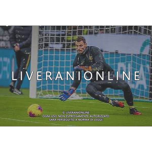 Daniele Padelli of FC Internazionale during italian soccer Serie A season 2019/20 of FC Internazionale - Photo credit Fabrizio Carabelli /LMEDIA / AGENZIA ALDO LIVERANI SAS