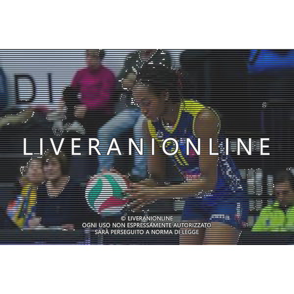 Campionato di Volley Serie A1 Femminile 2019/2020 Treviso, Italia 01/01/2020 Italian Volleyball Serie A1 Women season 2019/20 Nella foto: Chiaka Ogbogu (Conegliano) ©Flavio Pavanelli - Alessio Marini / AGENZIA ALDO LIVERANI SAS