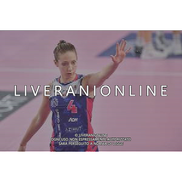 Campionato di Volley Serie A1 Femminile 2019/2020 Firenze, Italia 01/01/2020 Italian Volleyball Serie A1 Women season 2019/20 Nella foto: Ofelia Malinov (Savino Del Bene Scandicci) ©Lisa Guglielmi - Alessio Marini / AGENZIA ALDO LIVERANI SAS