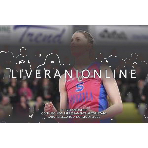 Campionato di Volley Serie A1 Femminile 2019/2020 Firenze, Italia 01/01/2020 Italian Volleyball Serie A1 Women season 2019/20 Nella foto: Laura Heyrman (Saugella Monza) ©Lisa Guglielmi - Alessio Marini / AGENZIA ALDO LIVERANI SAS