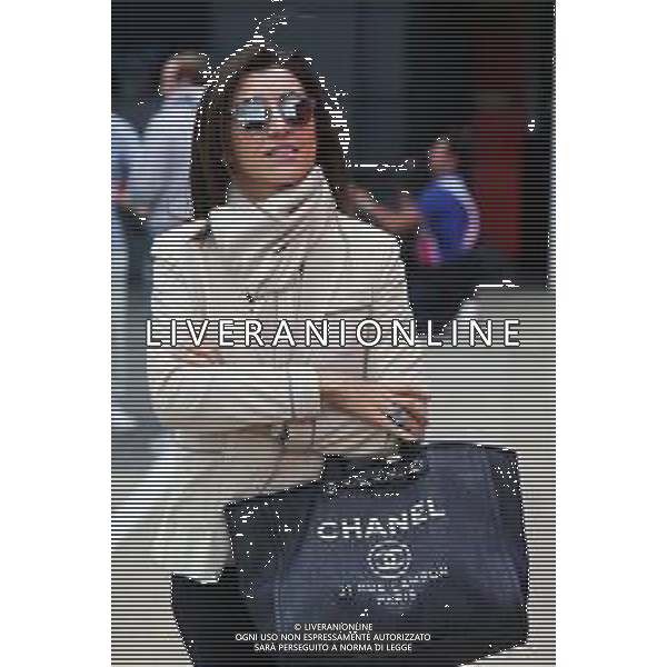 Fabiana Flosi (BRA), wife of Bernie Ecclestone (GBR). 09.07.2016. Formula 1 World Championship, Rd 10, British Grand Prix, Silverstone, England, Qualifying Day. / AGENZIA ALDO LIVERANI SAS - ITALY ONLY EDITORIAL USE ONLY - Bernie Ecclestone (GBR) con la moglie Fabiana Flosi (BRA).