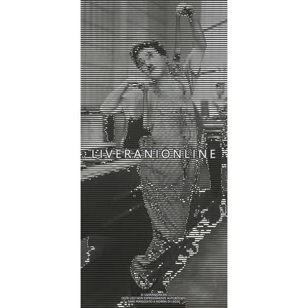 1936 FILM"TEMPI MODERNI" NELLA FOTO CHARLIE CHAPLIN AG ALDO LIVERANI SAS