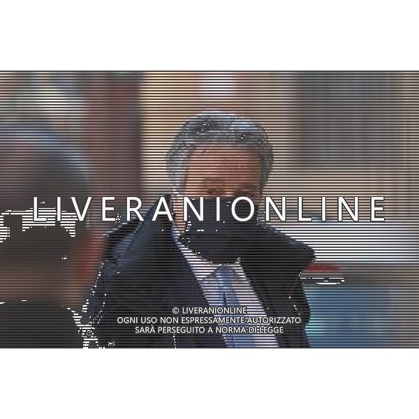 IMOLA 03 04 2020 EMERGENZA CORONAVIRUS - ON.GIANNI TONELLI LEGA INSIEME A SIMONE CARAPIA LEGA IMOLA E ANDREA LONGHI HANNO DONATO LE MASCHERINE AGLI UOMINI IN DIVISA DELLE FORZE DELL\'ORDINE NELLA FOTO GIANNI TONELLI LEGA ©SANNA / AGENZIA ALDO LIVERANI SAS