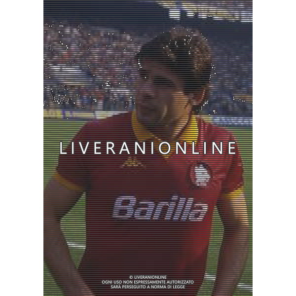 RETROSPETTIVA SEBASTIANO NELA CALCIATORE NELLA FOTO SEBASTIANO NELA CON LA MAGLIA DELLA ROMA CALCIO AG ALDO LIVERANI SAS