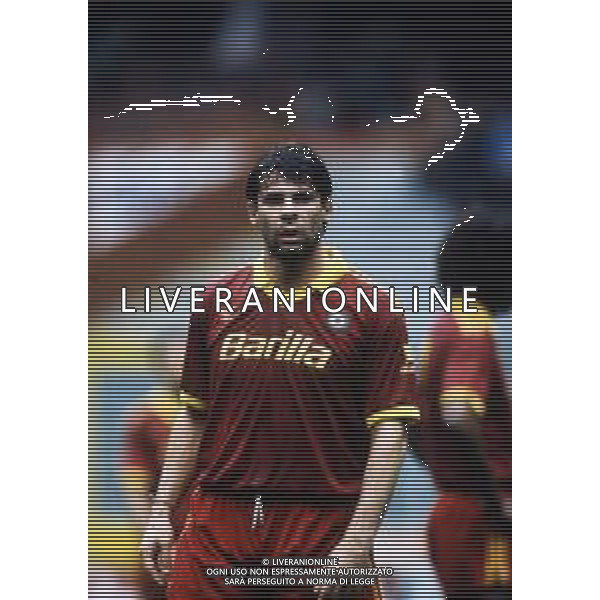 RETROSPETTIVA SEBASTIANO NELA CALCIATORE NELLA FOTO SEBASTIANO NELA CON LA MAGLIA DELLA ROMA CALCIO AG ALDO LIVERANI SAS